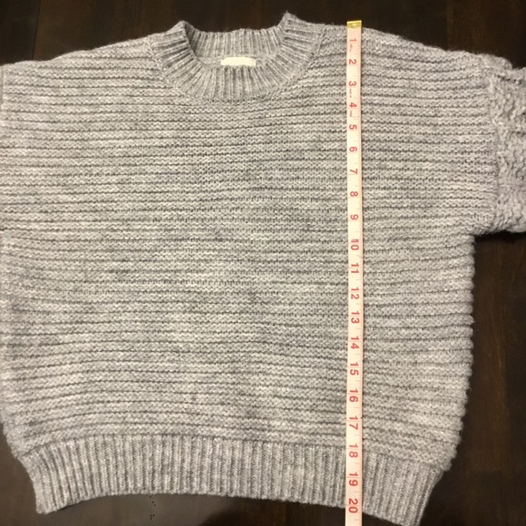 Harper Heritage Bubble Sleeve Knit Sweater Size M - Picture 10 of 11